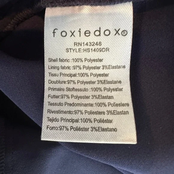 Foxiedox Floral Lace A-Line Maryem Midi Dress Size Extra Small - Picture 8 of 14